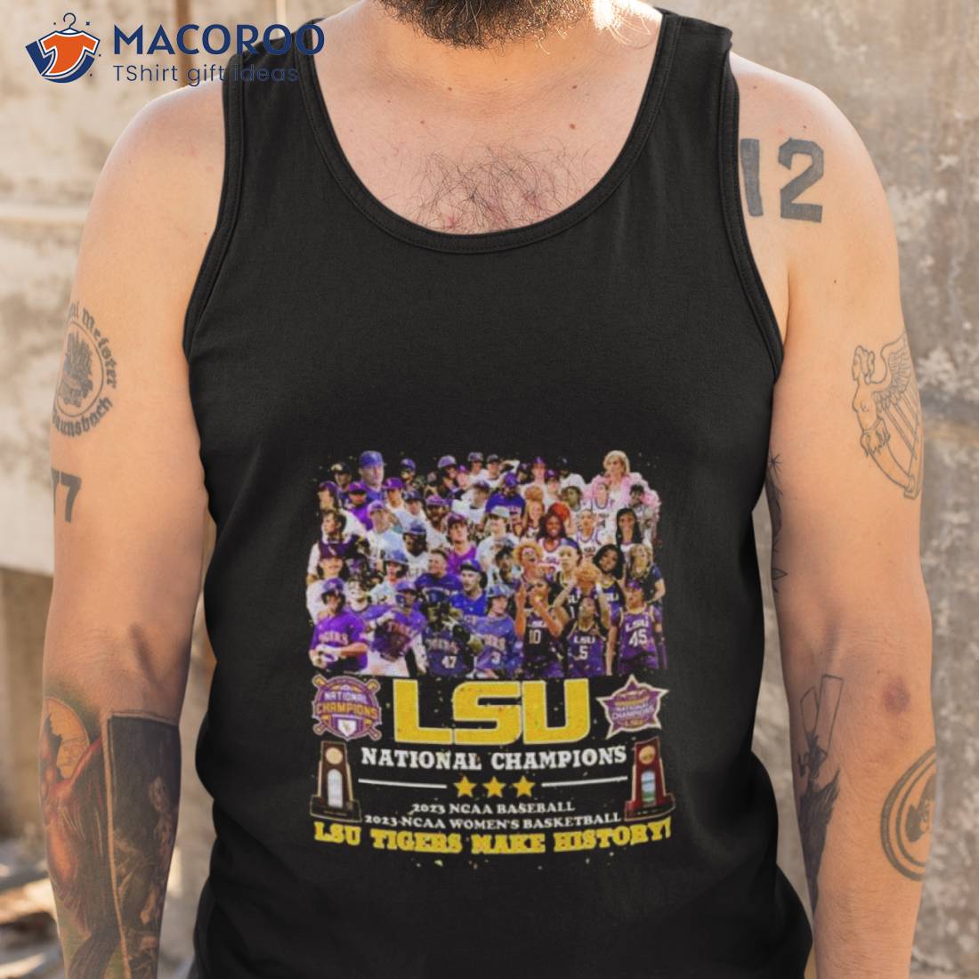 Lsu National Champions 2023 Ncaa Baseball 2023 Ncaa Women’s Basketball Lsu Tigers Make History Shirt Lsu National Champions 2023 Ncaa Baseball 2023 Ncaa Women’s Basketball Lsu Tigers Make History Shirt