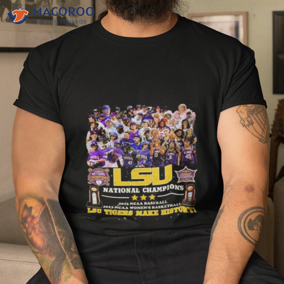 Lsu National Champions 2023 Ncaa Baseball 2023 Ncaa Women’s Basketball Lsu Tigers Make History Shirt Lsu National Champions 2023 Ncaa Baseball 2023 Ncaa Women’s Basketball Lsu Tigers Make History Shirt