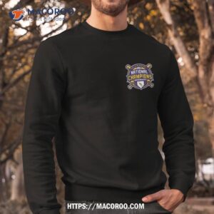 lsu tigers national champs 2023 baseball front back logo shirt sweatshirt