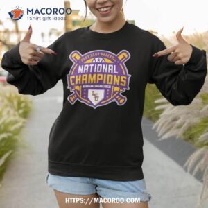 lsu tigers national champs 2023 baseball official logo shirt sweatshirt 1