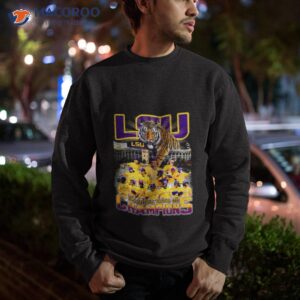 lsu tigers ncaa baseball national 2023 champions shirt sweatshirt