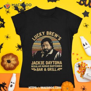 Lucky Brew Jackie – Bar And Grill Vintage Design Shirt