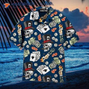 Lucky Dice, Spades, Gambling Skull, And Hawaiian Shirts