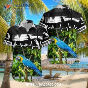 Macaw Parrot Love Nature Hawaiian Shirt