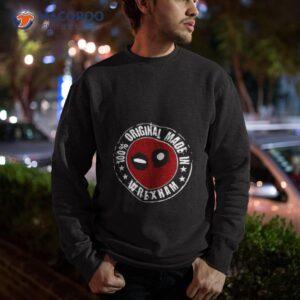 made in wrexham 100 original deadpool marvel shirt sweatshirt