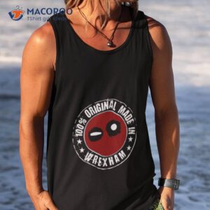 made in wrexham 100 original deadpool marvel shirt tank top