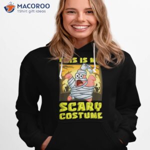 mademark x spongebob squarepants halloween this is my scary costume patrick mummy shirt hoodie 1