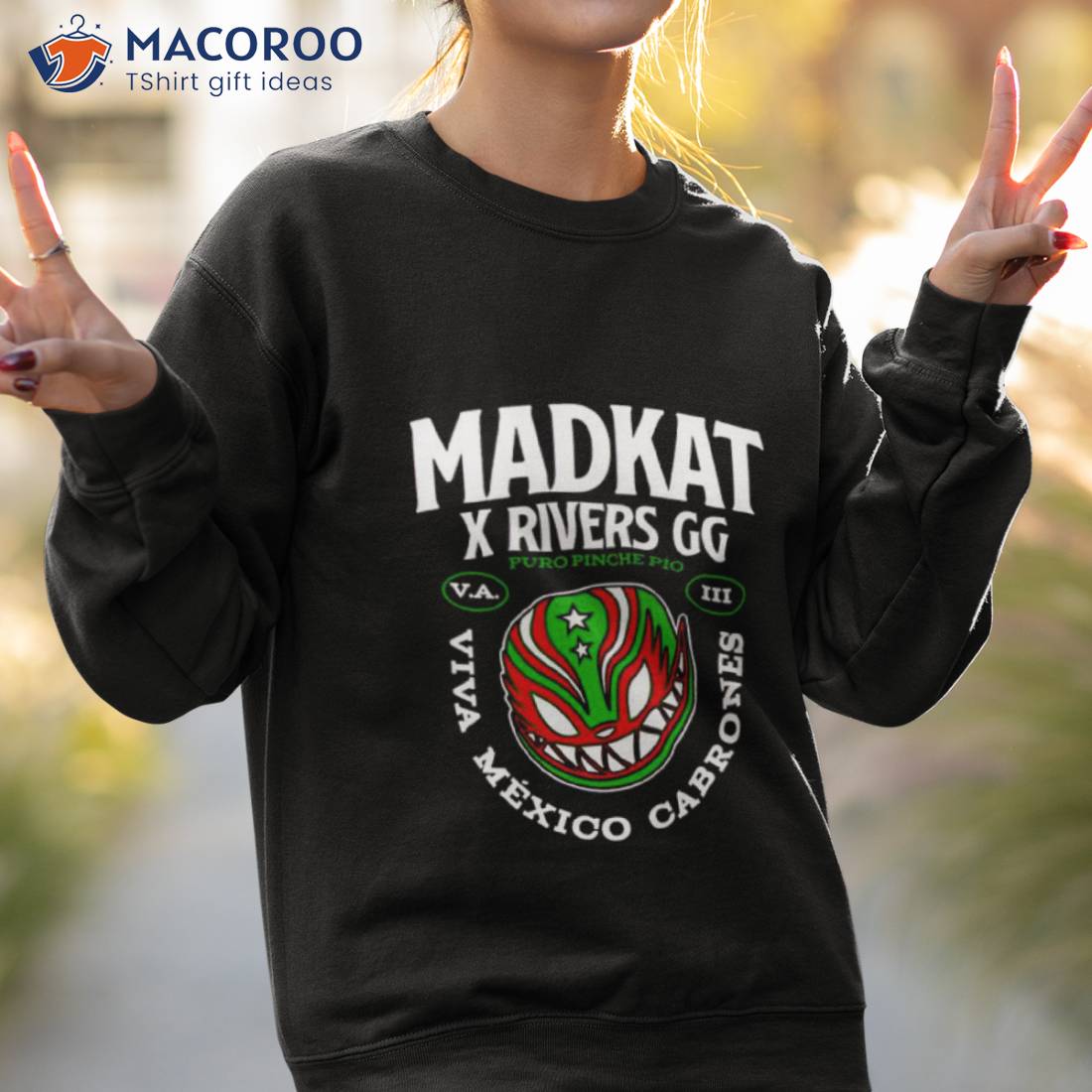 Madkat X Rivers Gg Puro Pinche Pio Viva Mexico Cabrones Shirt - Hersmiles