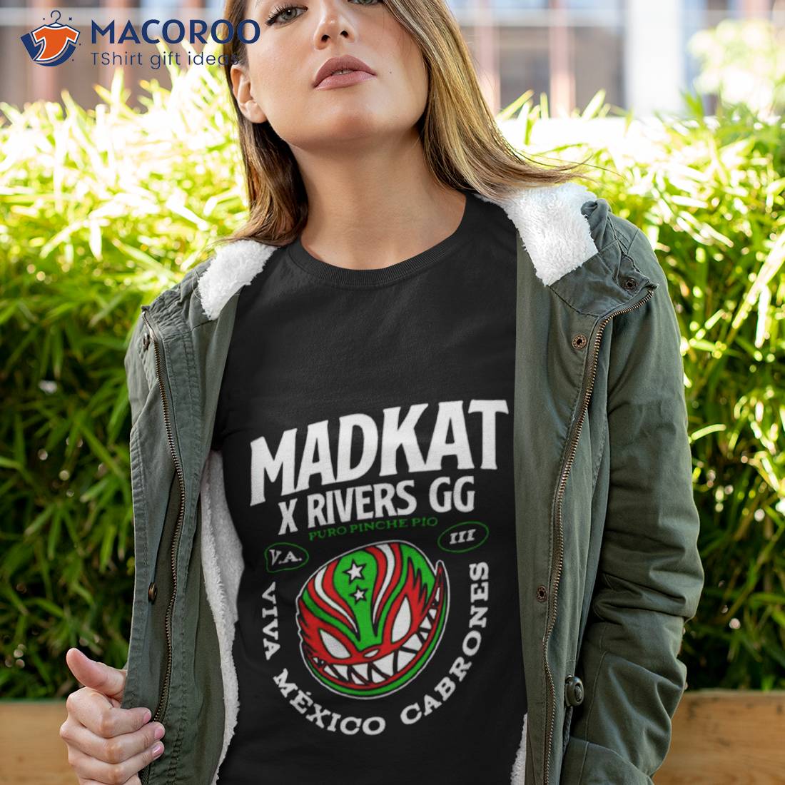 Madkat X Rivers Gg Puro Pinche Pio Viva Mexico Cabrones Shirt - Hersmiles