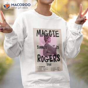 maggie rogers summer of 2023 tour photo poster design shirt sweatshirt 2