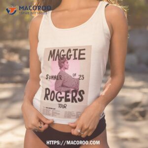 maggie rogers summer of 2023 tour photo poster design shirt tank top 1