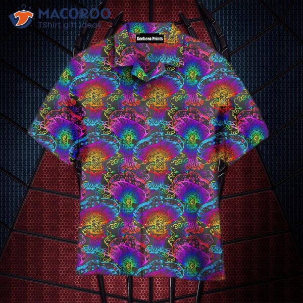 Magic Hippy Mushroom Hawaiian Shirts