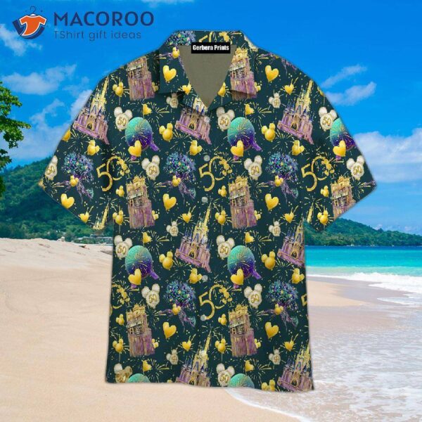 Magic Kingdom Hawaiian Beach Shirts