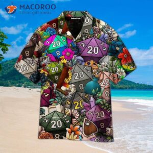 Magic Polyhedral Dice World Dd Hawaiian Shirt