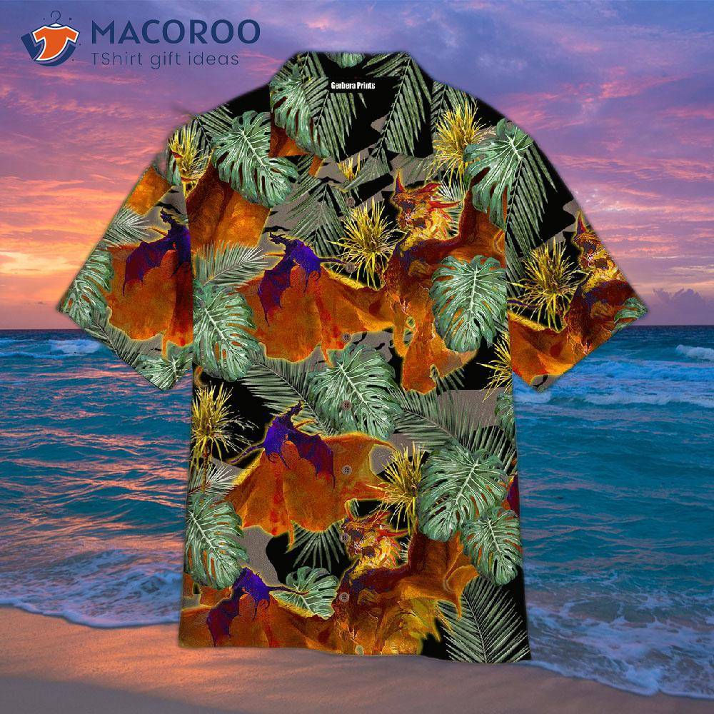 dragon hawaiian shirt