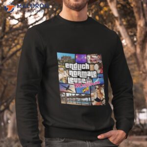 mallorca finally normal people comic style shirt sweatshirt