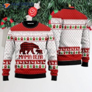 Mama Bear’s Ugly Christmas Sweater
