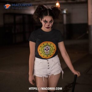 mandala sugar skull pattern shirt tshirt 3