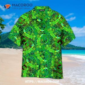 Mandalas Gecko Lizards Hawaiian Shirt