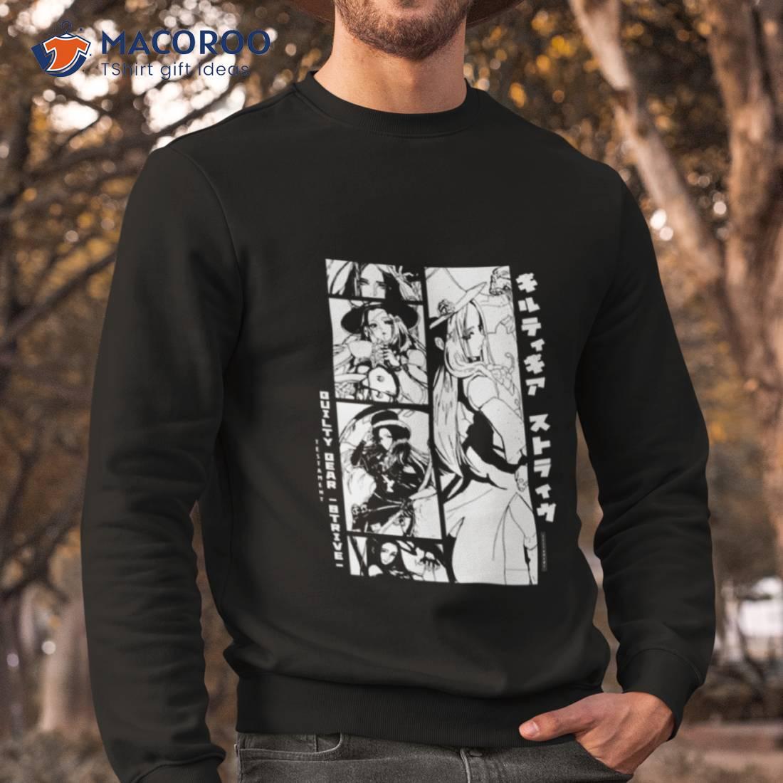 Manga Design Testament Guilty Gear Shirt Manga Design Testament Guilty Gear Shirt