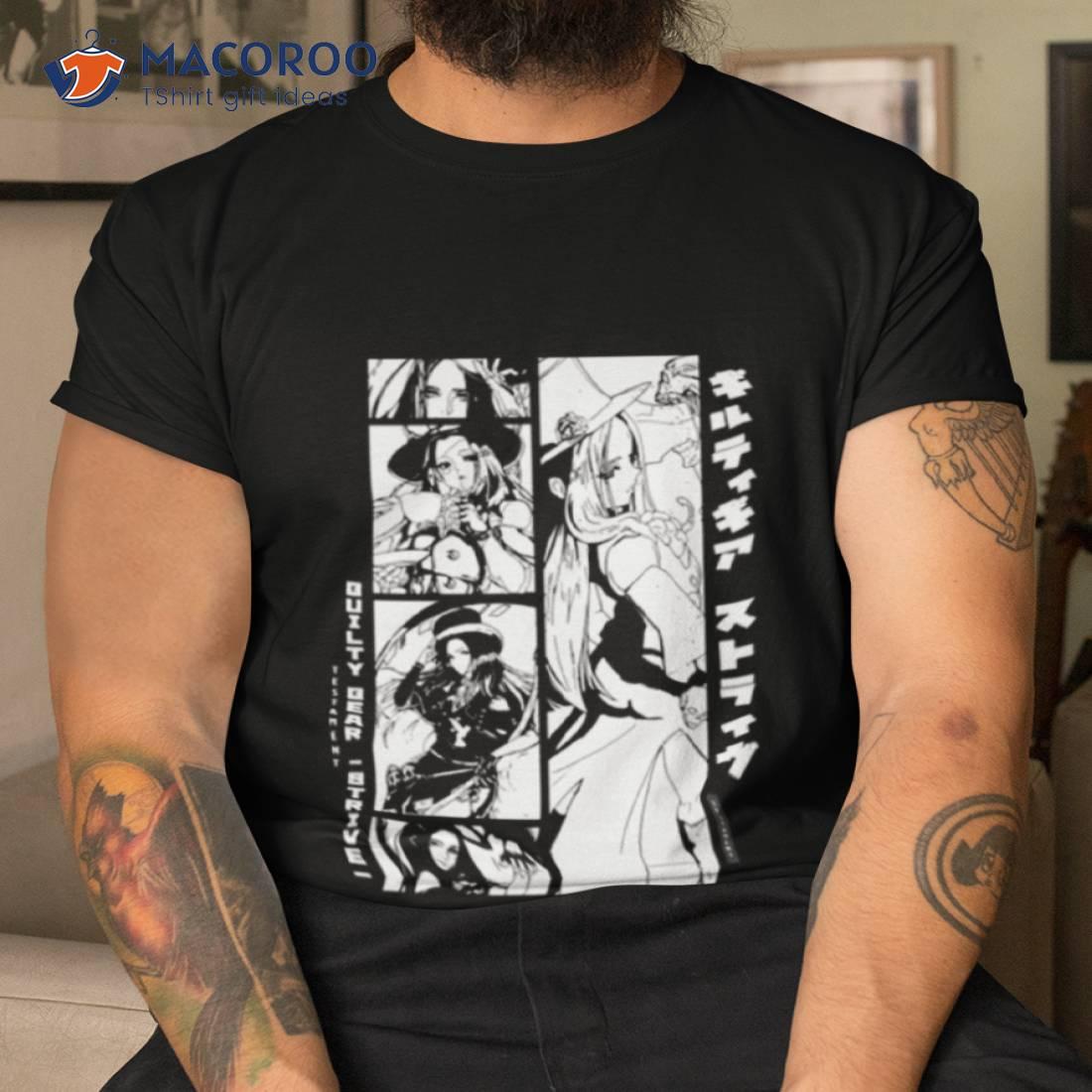 Manga Design Testament Guilty Gear Shirt Manga Design Testament Guilty Gear Shirt