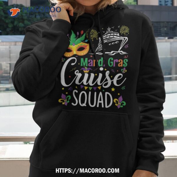 Mardi Gras Cruise Squad 2023 Matching Group Family Vacation Shirt