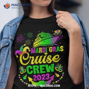 mardi gras cruise squad 2023 matching group family vacation shirt tshirt