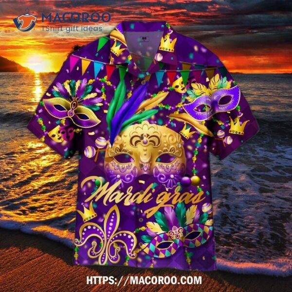 Mardi Gras Fat Tuesday Carnival Hawaiian Shirt