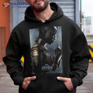 marvel black panther avengers okoye poster graphic shirt hoodie
