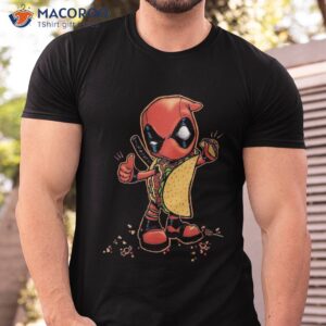 Marvel Comics Retro Classic Halloween Taco Deadpool Shirt