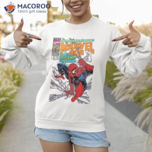 marvel comics spider man retro comic book cover 90s shirt sweatshirt 1