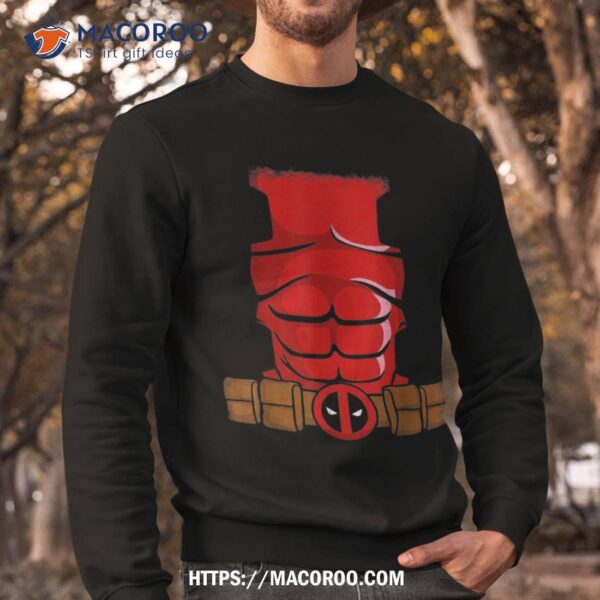 Marvel Deadpool Wade Wilson Halloween Costume Shirt