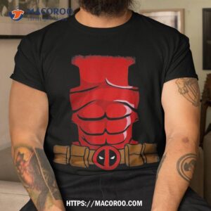 marvel deadpool wade wilson halloween costume shirt halloween gifts for coworkers tshirt