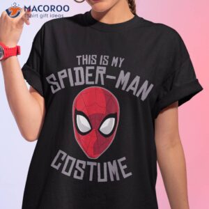 marvel spider man halloween costume mask shirt tshirt 1