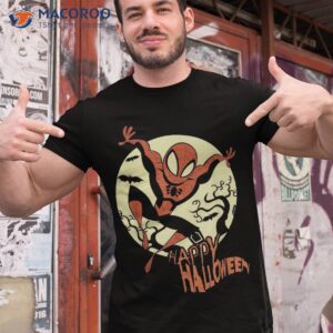 marvel spider man moonlight happy halloween shirt tshirt 1