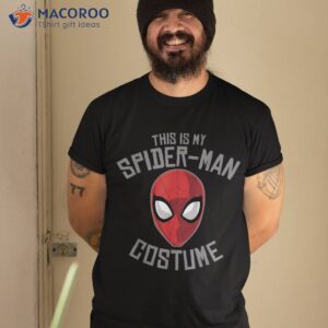 Marvel Spider-man This Is My Costume Halloween Shirt