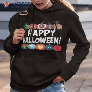 marvel super heroes decorated pumpkins happy halloween shirt hoodie 3