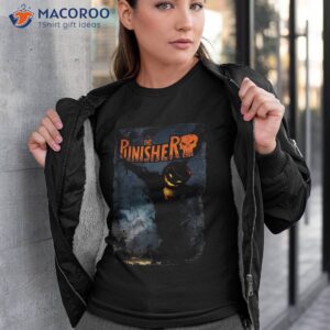 marvel the punisher pumpkin head scarecrow halloween shirt tshirt 3