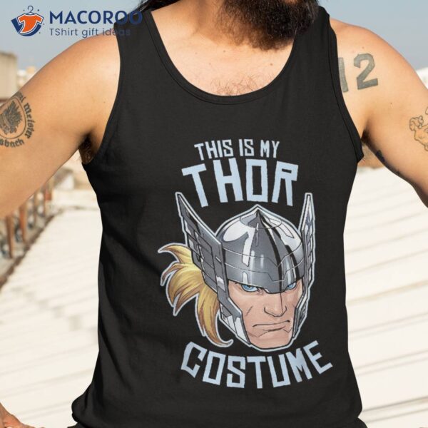 Marvel Thor This Is My Costume Halloween Shirt