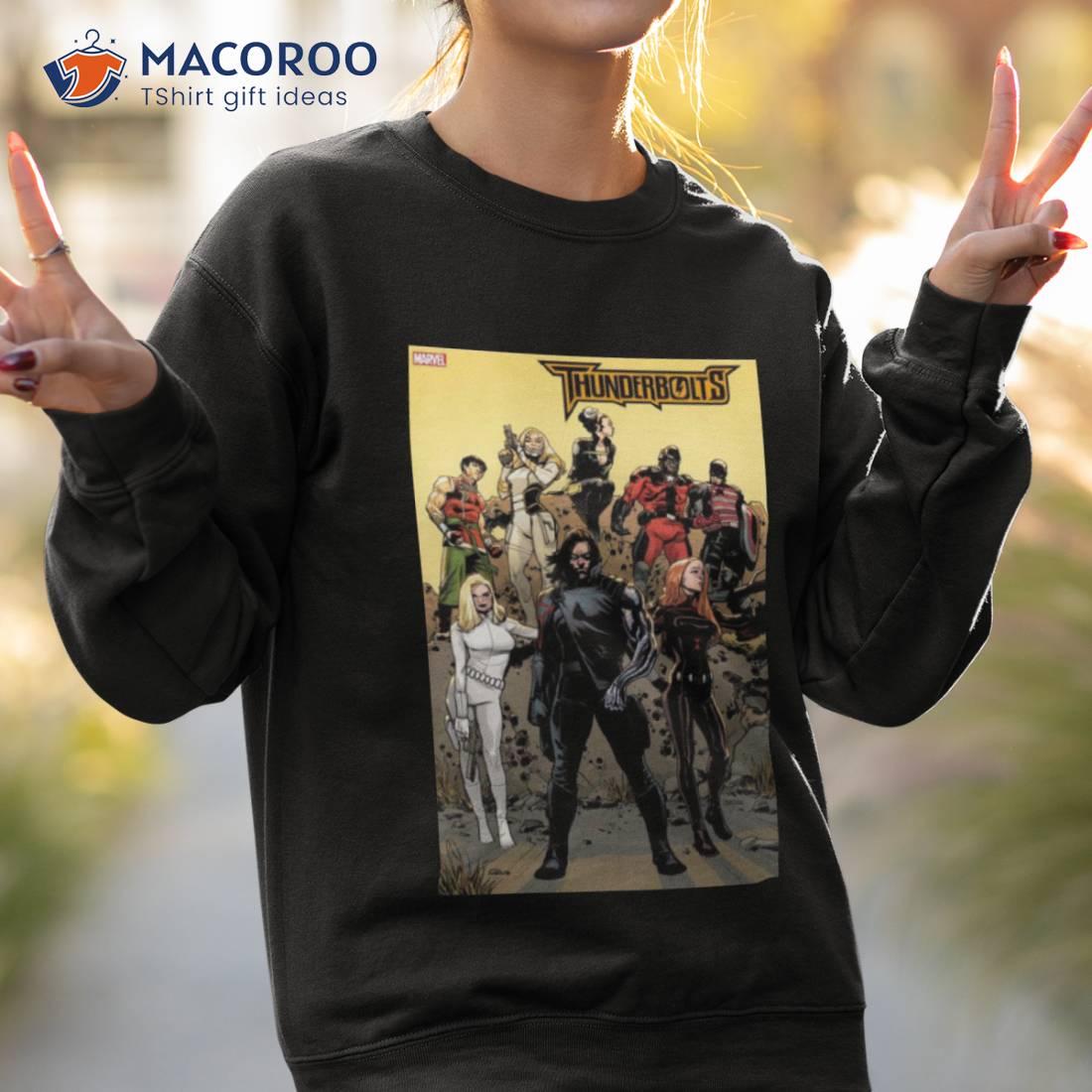 Marvel Thunderbolts 2023 Poster Shirt Marvel Thunderbolts 2023 Poster Shirt