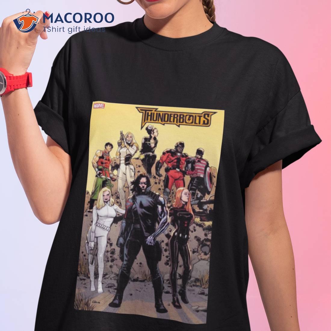 Marvel Thunderbolts 2023 Poster Shirt Marvel Thunderbolts 2023 Poster Shirt