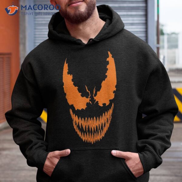 Marvel Venom Orange Face Halloween Shirt