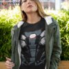 Marvel War Machine Iron Man Armor Avengers Halloween Costume Shirt