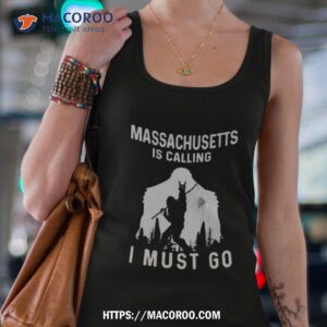 Massachusetts Is Calling I Must Go Bigfoot Flag Shirt 2 massachusetts is calling i must go bigfoot flag shirt tank top 4