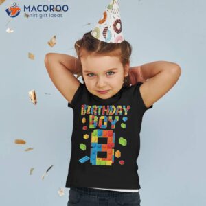 master builder 8th birthday boy 8 year building bricks shirt tshirt 2