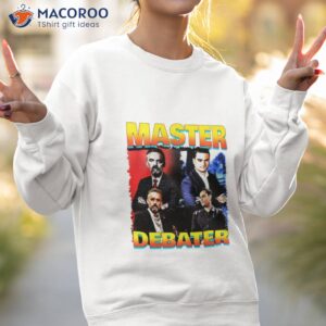 master debater shirt sweatshirt 2