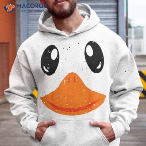 Matching Group Outfit Cute Halloween Goose Costume Duck Face Shirt