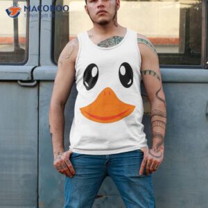 matching group outfit cute halloween goose costume duck face shirt tank top 2