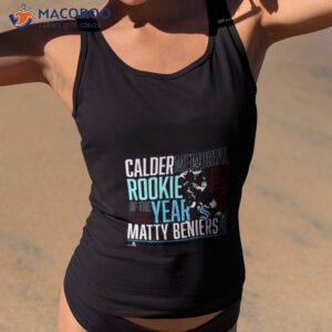 Matty Beniers Seattle Kraken 2023 Calder Trophy Winner Shirt