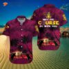 “may The Course Be With You” – Disc Golf, Purple Sky Hawaiian Shirts